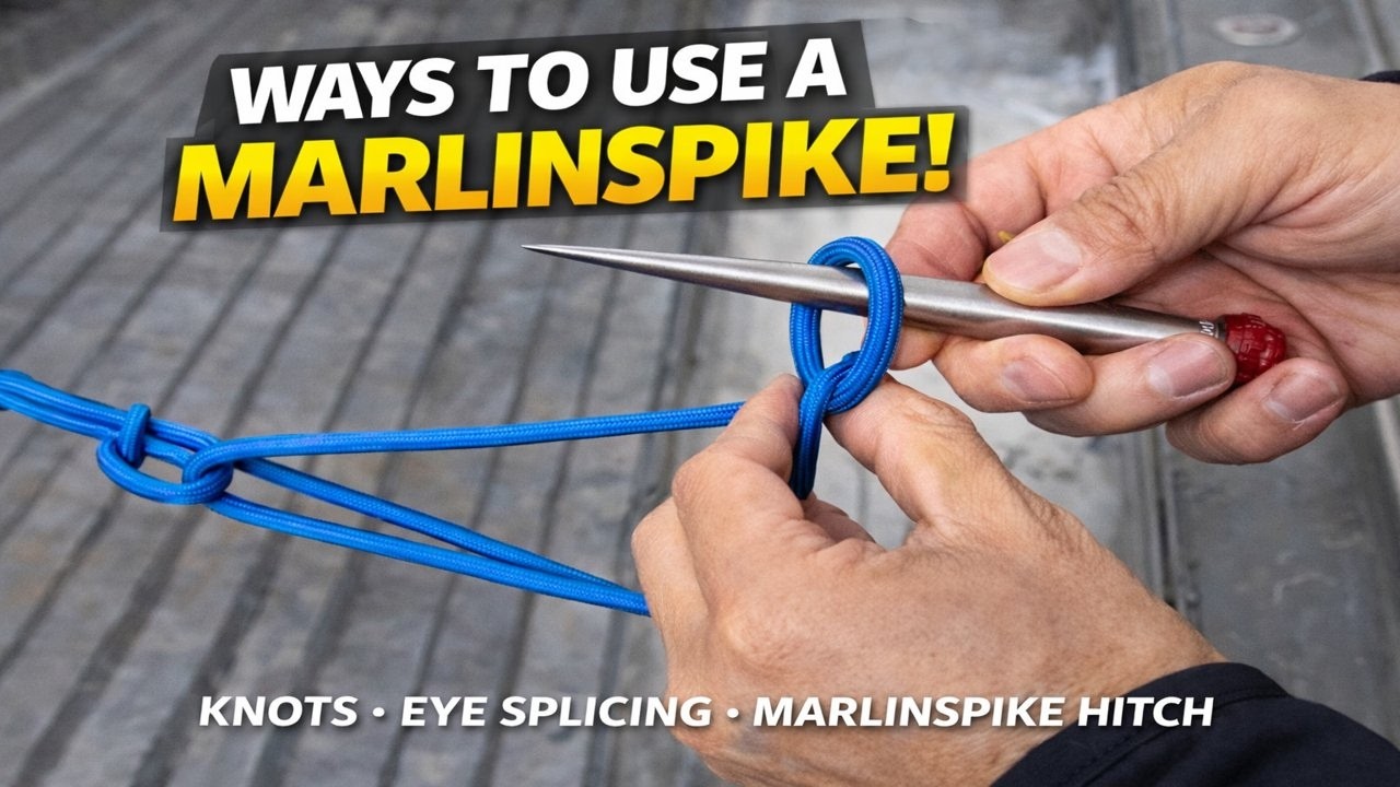 How to use a MARLINSPIKE