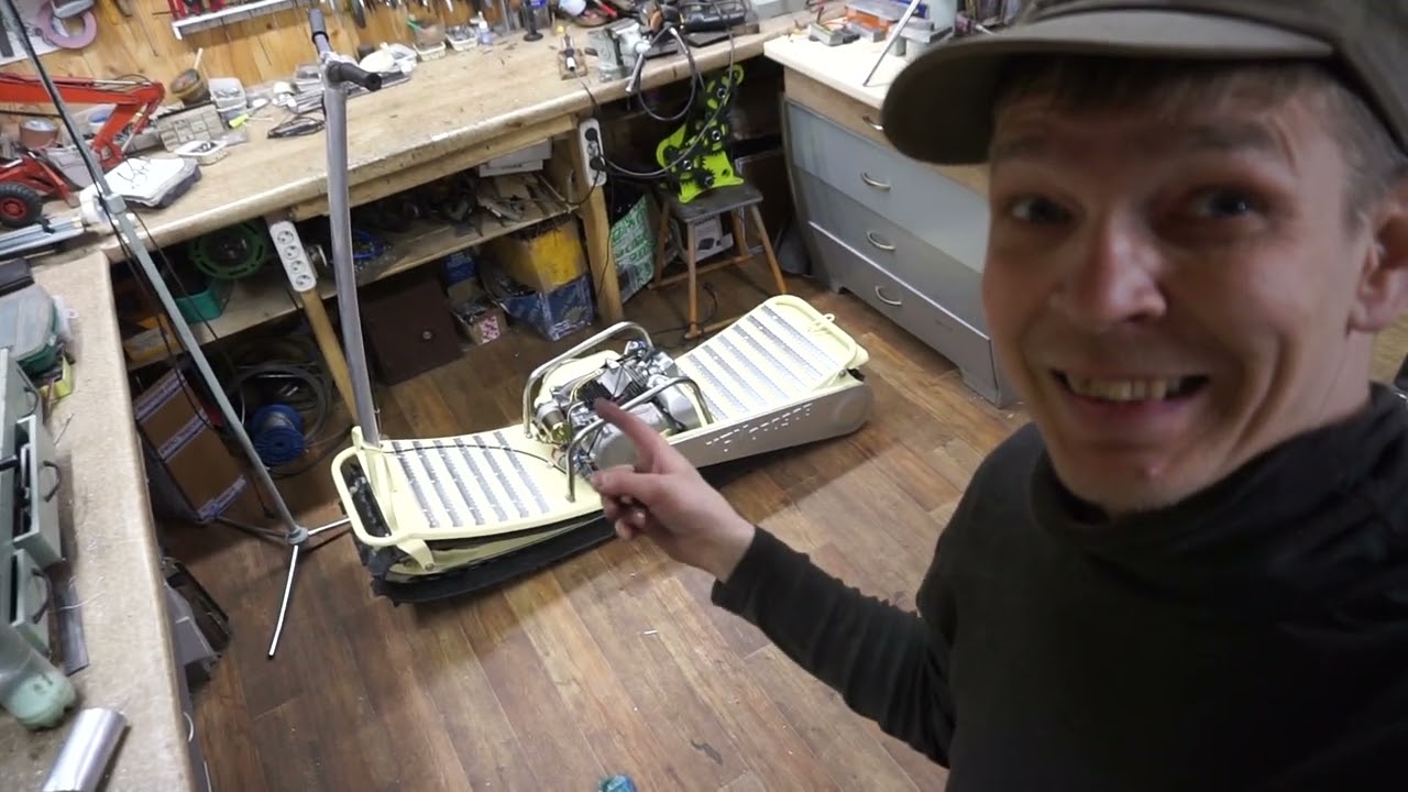 Мотосноуборд от Нашей мастерской