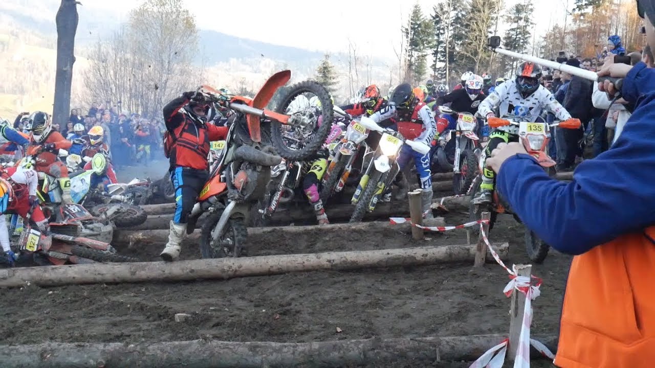 Enduro Carnage on Wood Piles - X-Country Brenna 2018 || Poland ||