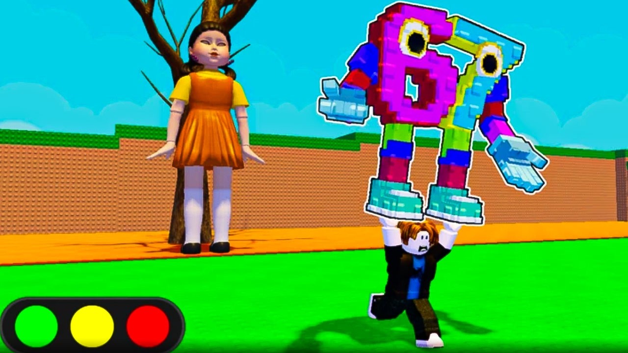 Roblox Green Light Steal Brainrot🤫