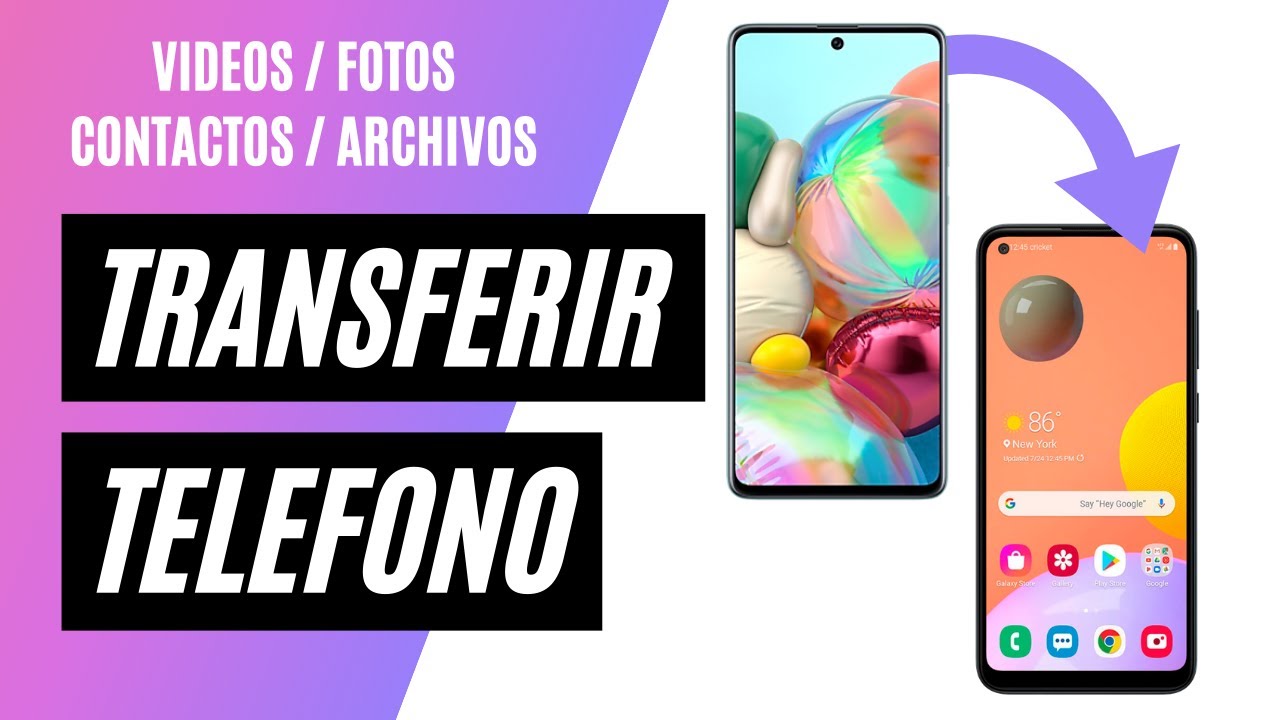 Cómo COPIAR TODOS tus DATOS de un SAMSUNG A OTRO | Samsung Smart Switch
