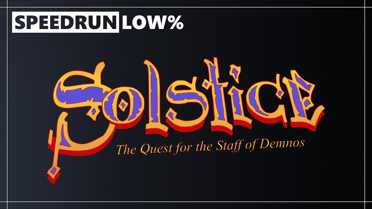 Solstice - NES speedrun - Low% in 6:46
