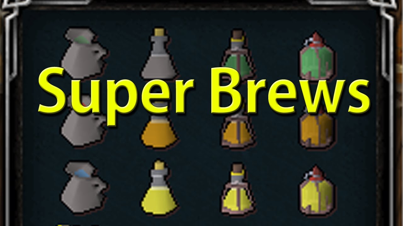 Runescape Harvest Heaven - Super Brews! New Super God Potions + New Effects - Wishing Well Bush