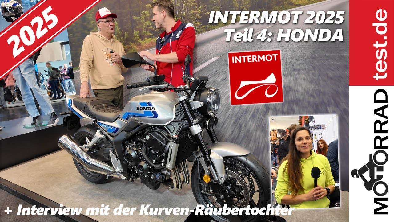 INTERMOT 2025 | Folge 4: Honda und Interview mit der Kurven-Räubertochter Irene