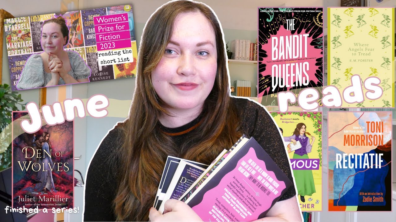 24h classics readathon, female friendships & short stories | June Reading Wrap Up | Milena Reads
