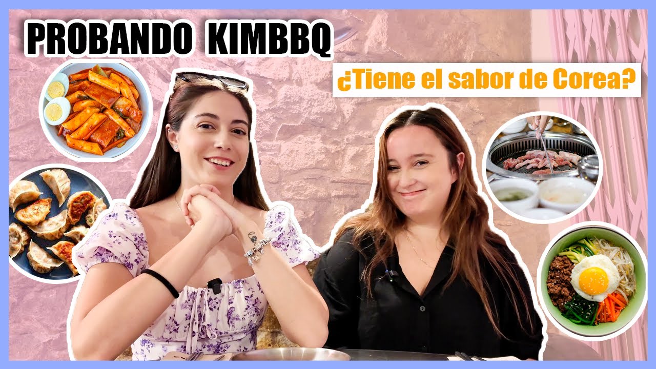 RESTAURANTE COREANO en BARCELONA (KIM BBQ) ¿Vale la pena?| Tatiana Esteban