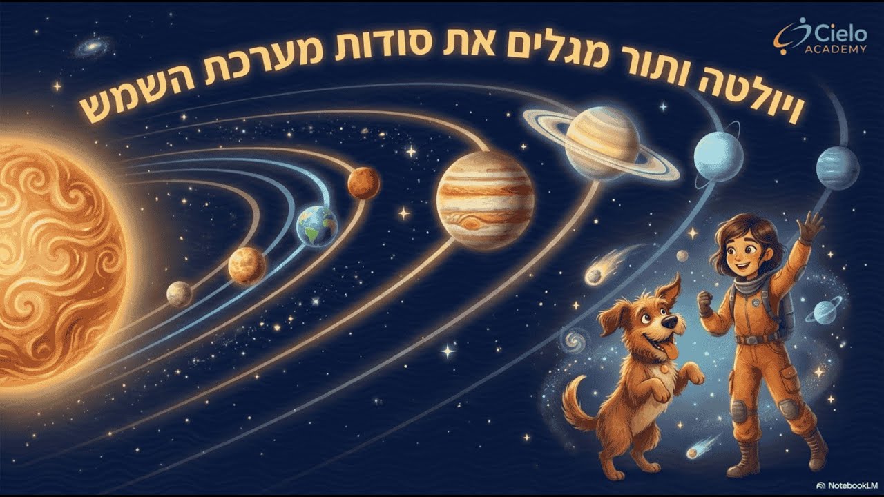להכיר את מערכת השמש. כוכבי הלכת לילדים