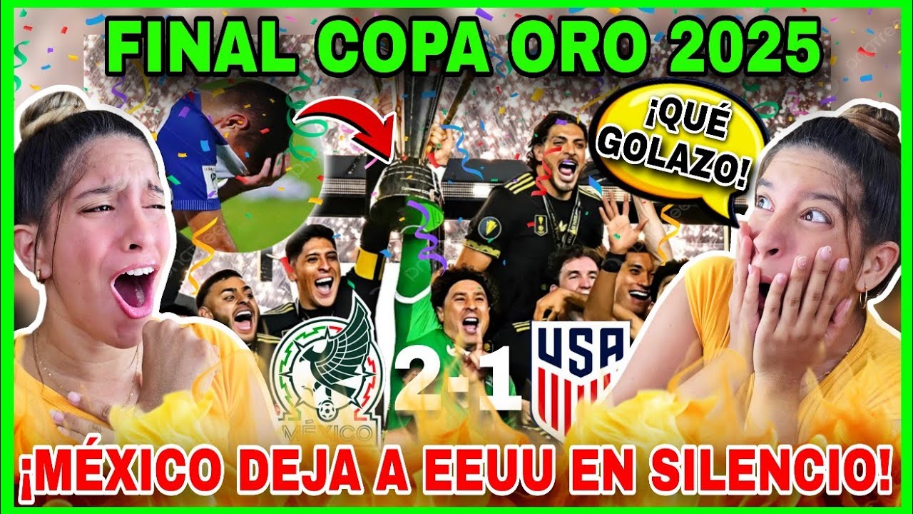 EEUU🇺🇸 SE CREÍA CAMPEÓN en la FINAL de la COPA ORO🏆 2025 pero MEXICO🇲🇽 lo HUMILLÓ en su PROPIA CASA🔥