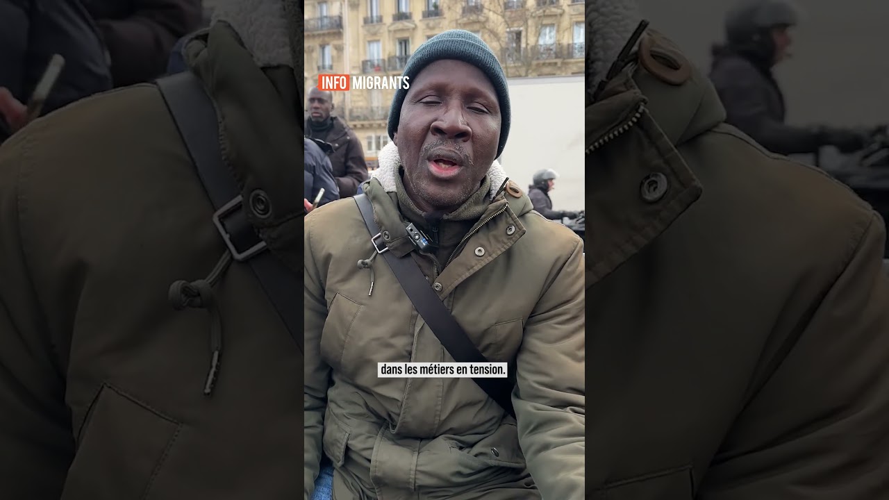 En France, les r&eacute;gularisations de sans-papiers en baisse : 