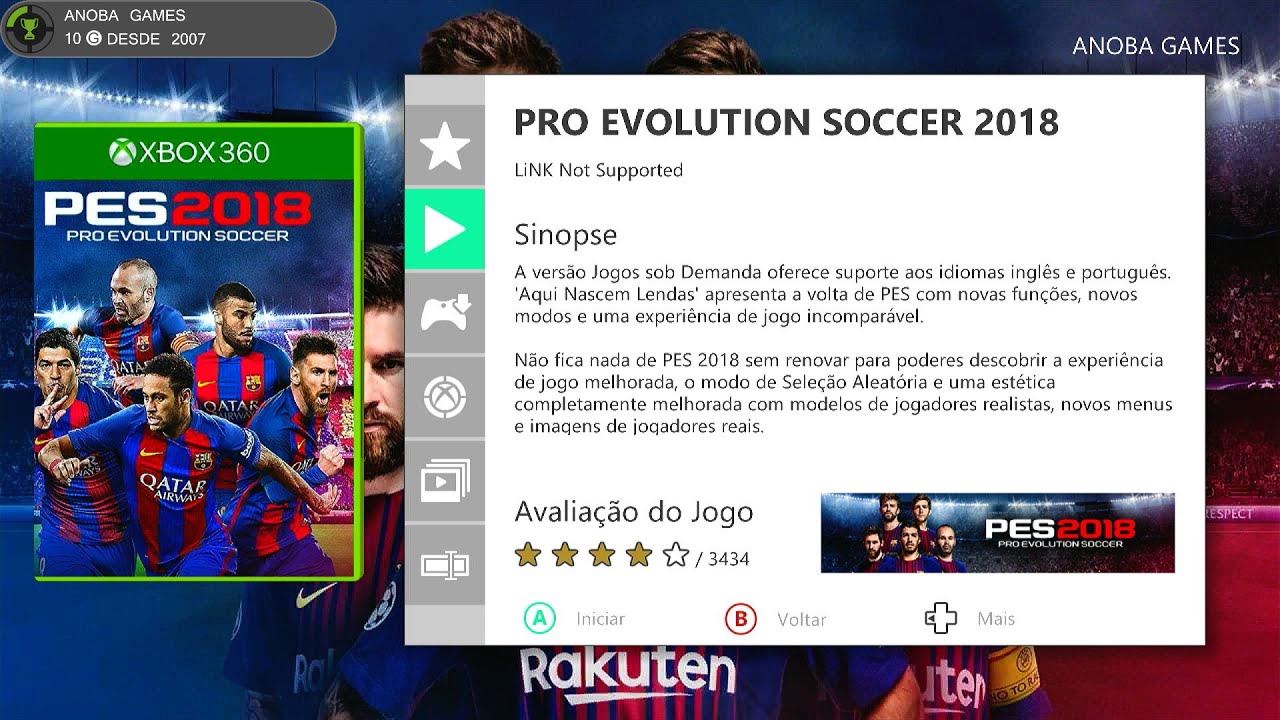 PES 2018 (Xbox 360)