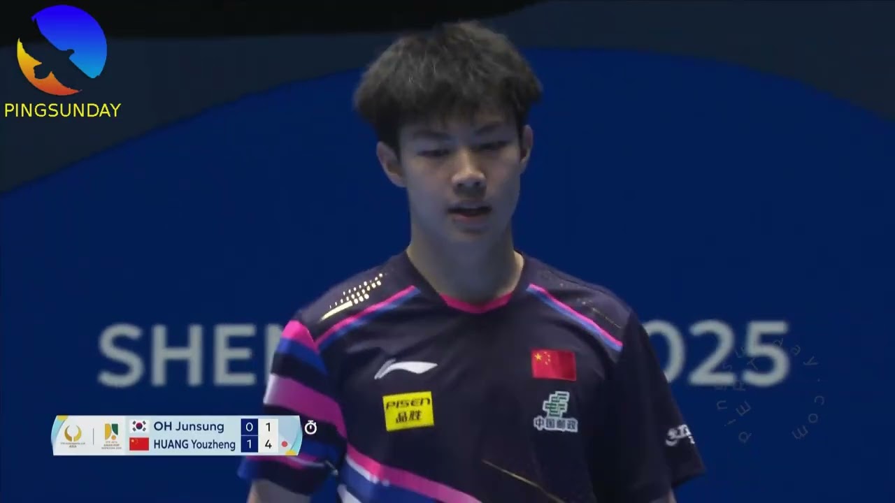 OH Junsung vs HUANG Youzheng   Asian Cup 2025
