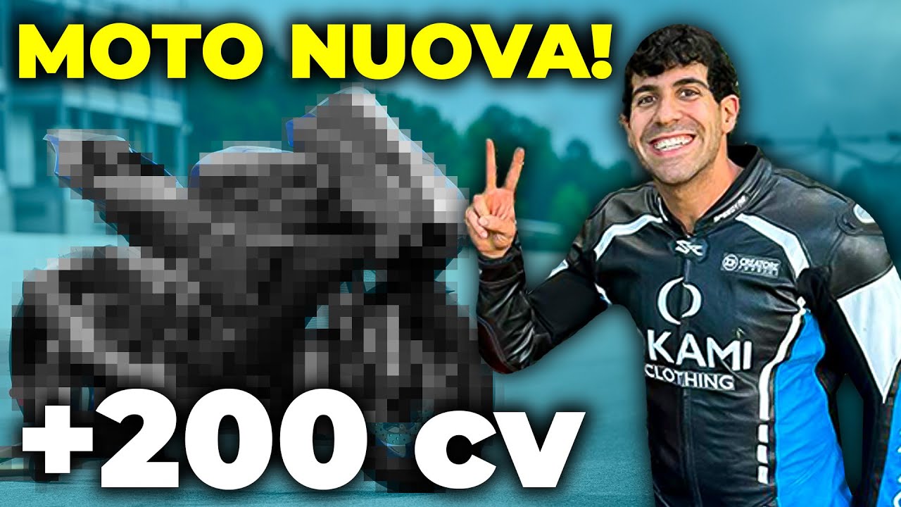 LA MIA NUOVA MOTO SUPERSPORTIVA DA 200 Cavalli