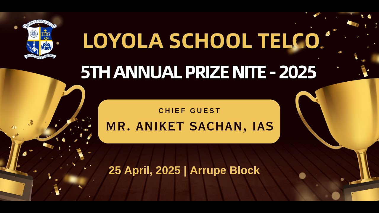 5th Annual Prize Nite 2024-2025||#Loyola School, Telco