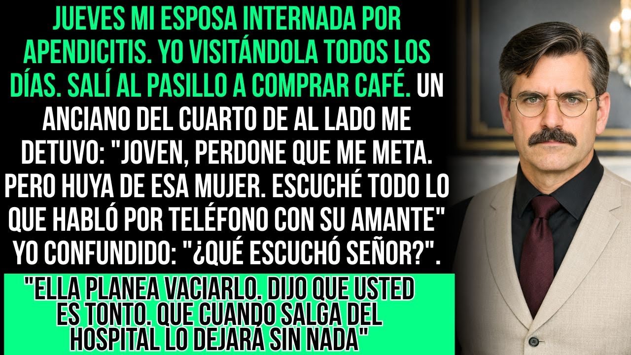 Mi Esposa Internada. Anciano Del Cuarto De Al Lado: 