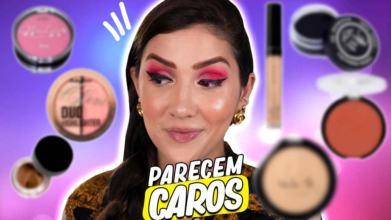 MAKE com produtos BARATINHOS que MERECIAM ser FAMOSOS