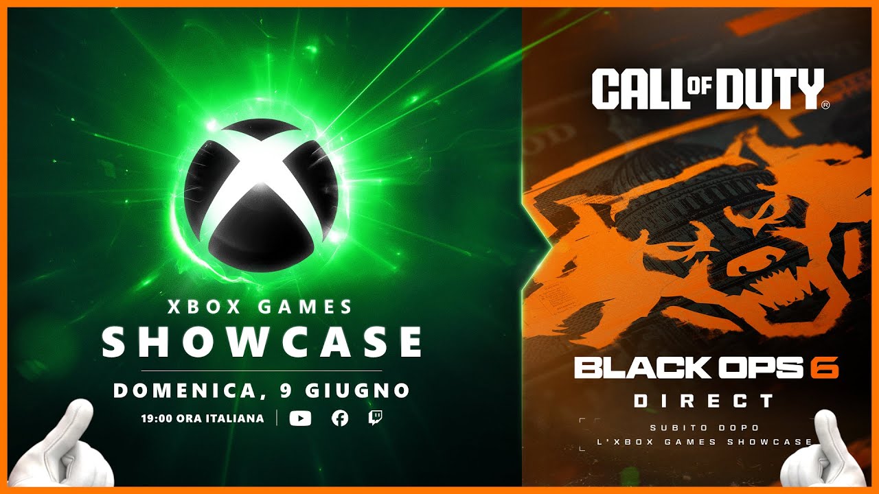 Xbox Games Showcase + Call of Duty: Black Ops 6 Direct [Italiano]
