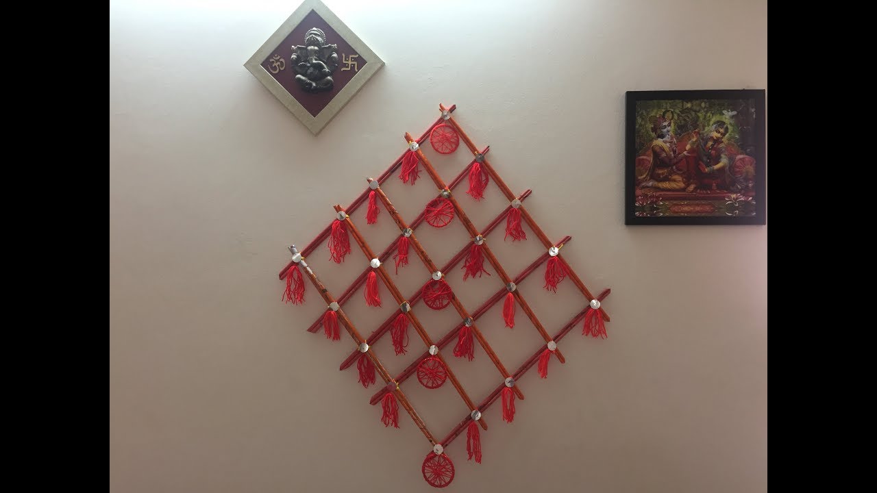 Amazing DIY- Newspaper wall hanging || Newspaper Crafts |Home Decor| |best out of waste|