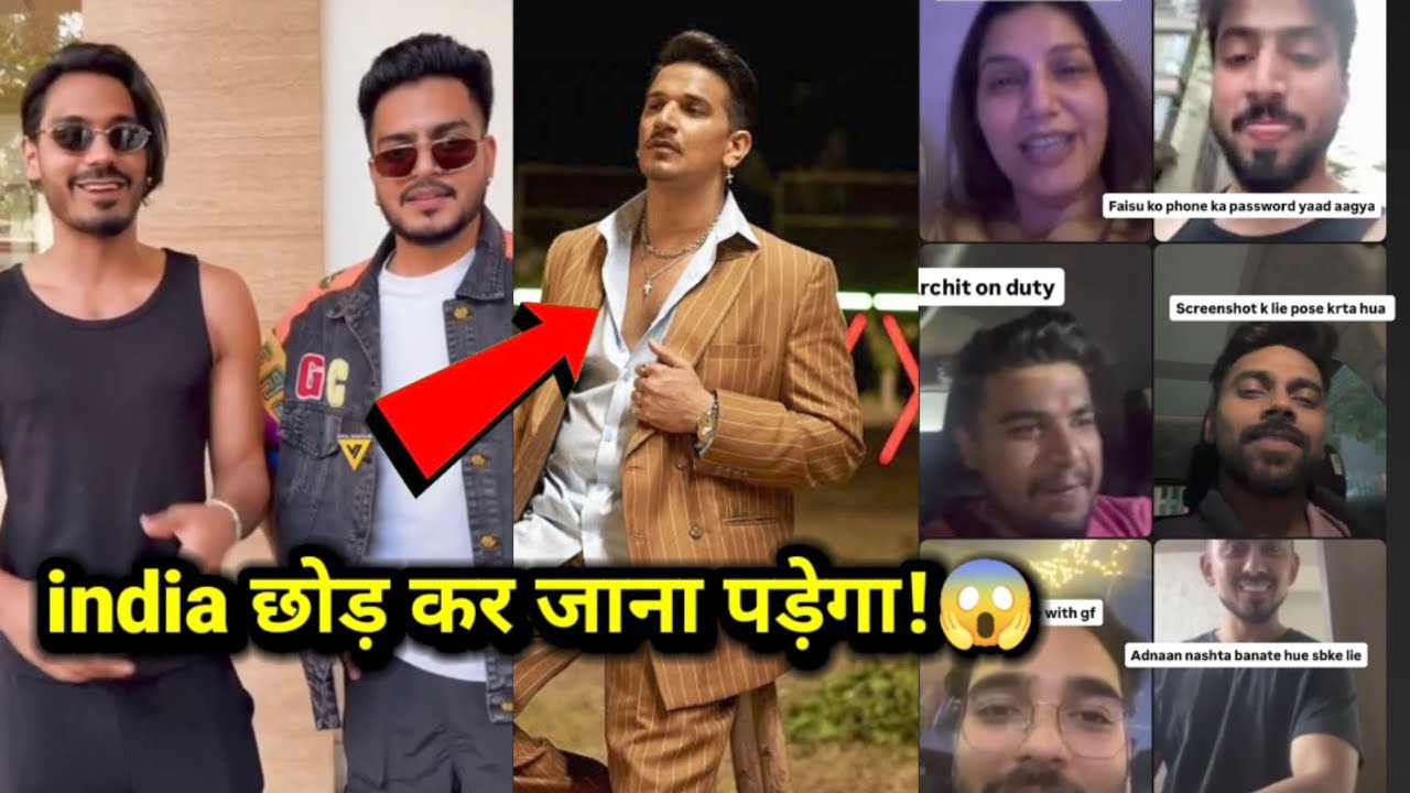Mr Faisu, Kataria, Adnan, Sapna Chaudhary, Lakshay on Video Call 😱 | Digvijay & Rachit Reply Prince 
