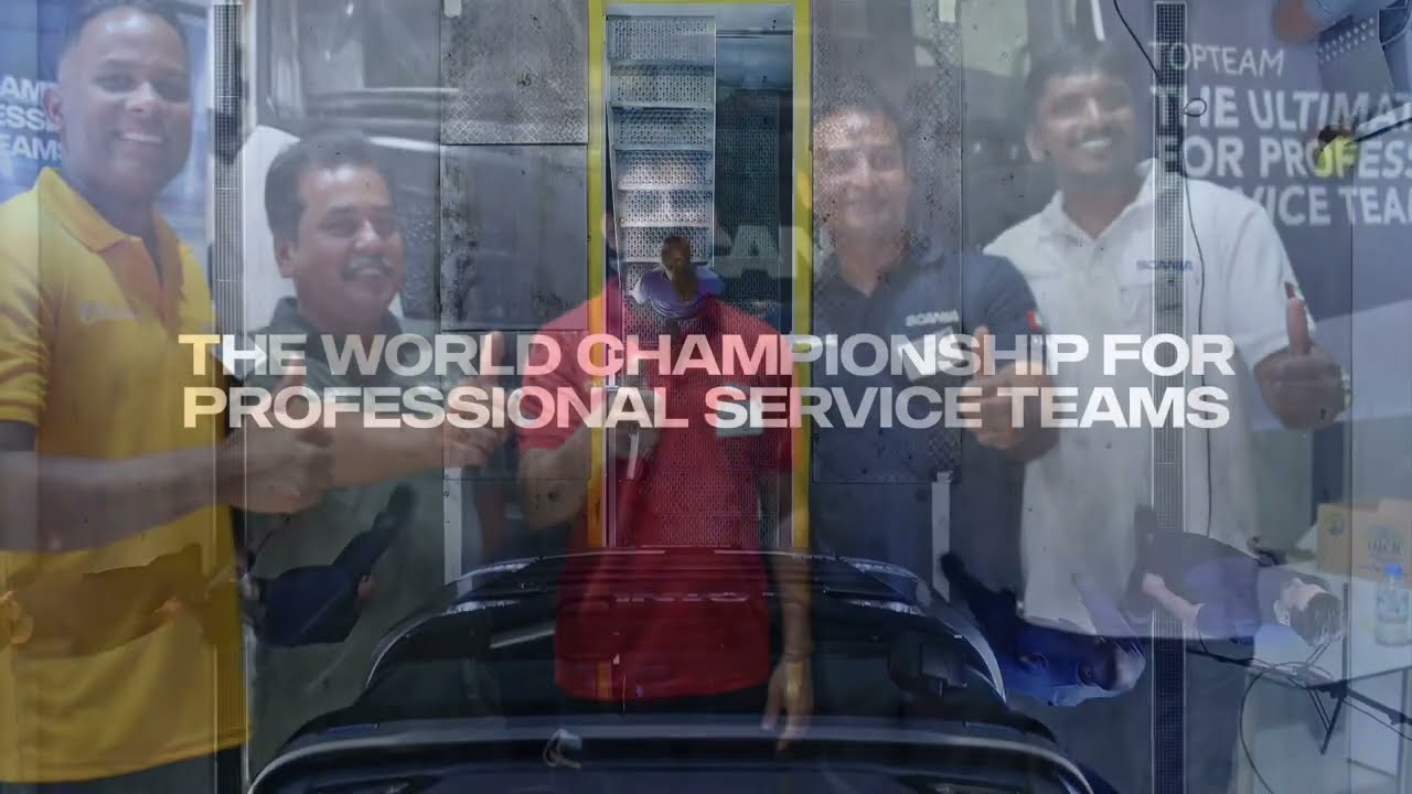 Scania Top team competition 2022-2023 UAE national finals in Al Shirawi Enterprises.