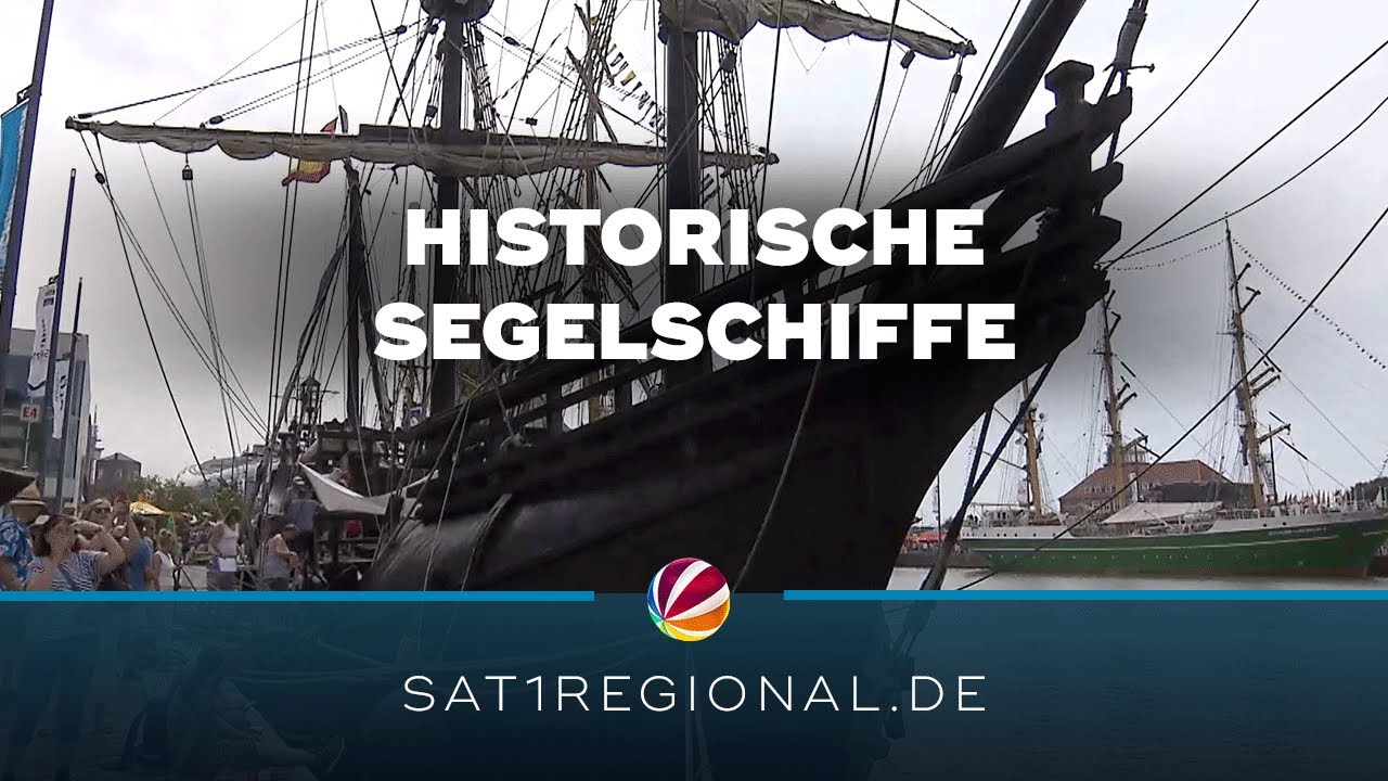 Sail 2025 in Bremerhaven: An Bord der historischen Segelschiffe