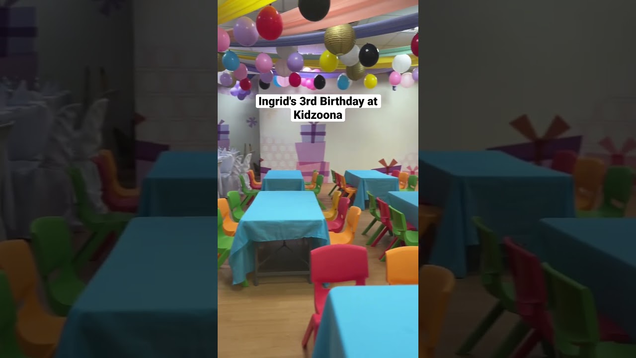 Celebrate your kid's bday party at Kidzoona with Exclusive Party room