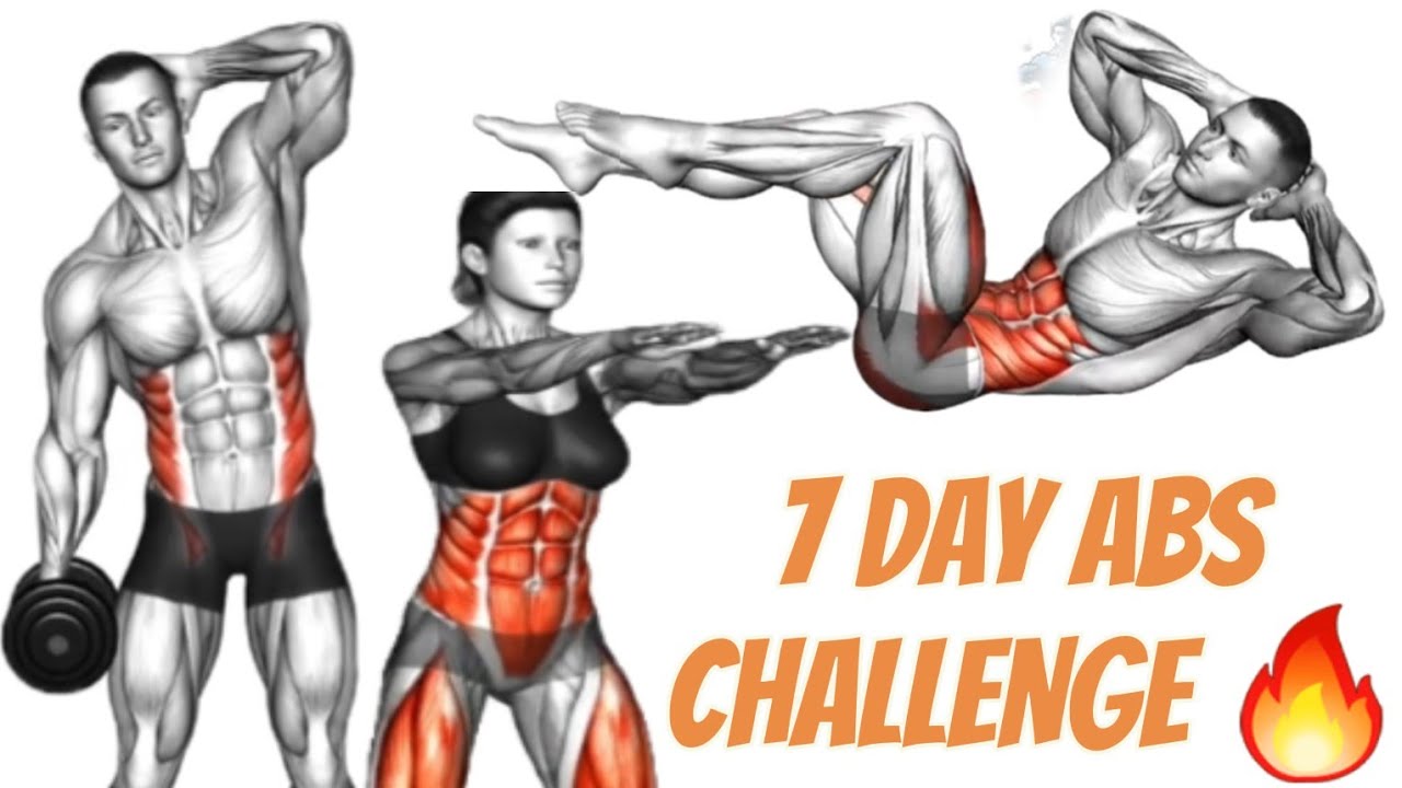 7 Day ABS Challenge Workout 🔥 Flat Belly & Strong Core at Home