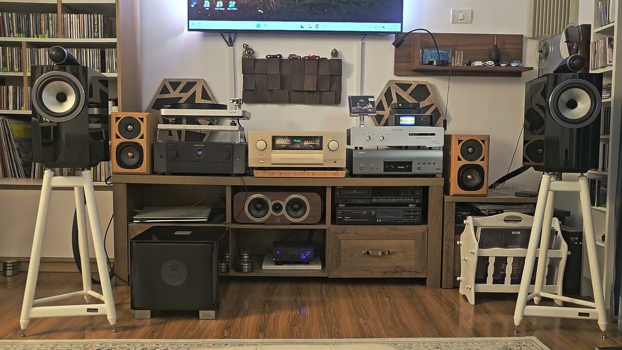 B&w 705 S3.  Denon dcd a110 anniversary