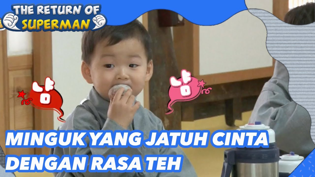 Minguk yang Jatuh Cinta Dengan Rasa Teh |Nostalgia Superman|SUB INDO/ENG|151227 Siaran KBS WORLD TV|