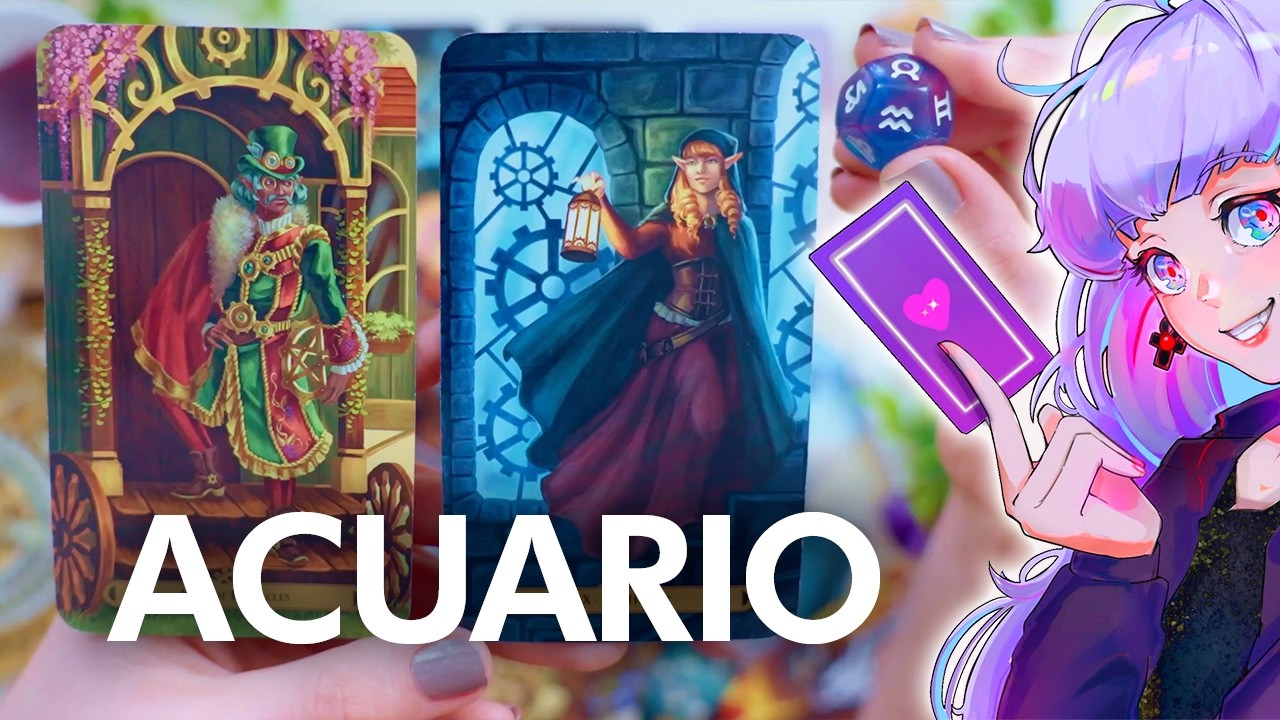 Acuario LO INEXPLICABLE EMPIEZA!! TE REGALAR&Aacute;N LO ETERNO!😮VAS A VIVIR A TUS ANCHAS Y SIN CONTENERTE!