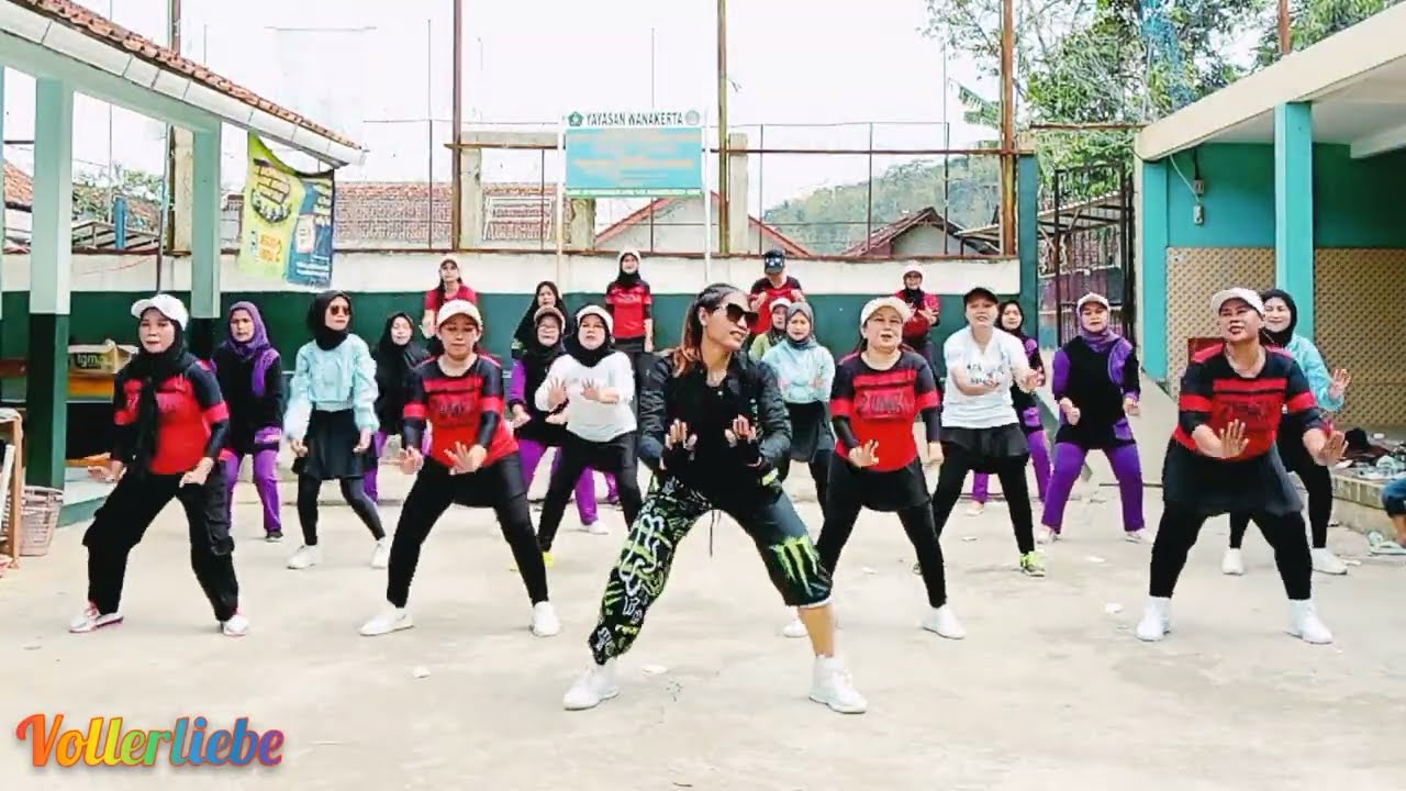 Joget Asyik Tarik Mang (Rimba Mustika) Kreasi Senam Dangduth Voller Liebe X Panyosogan_Gemoy