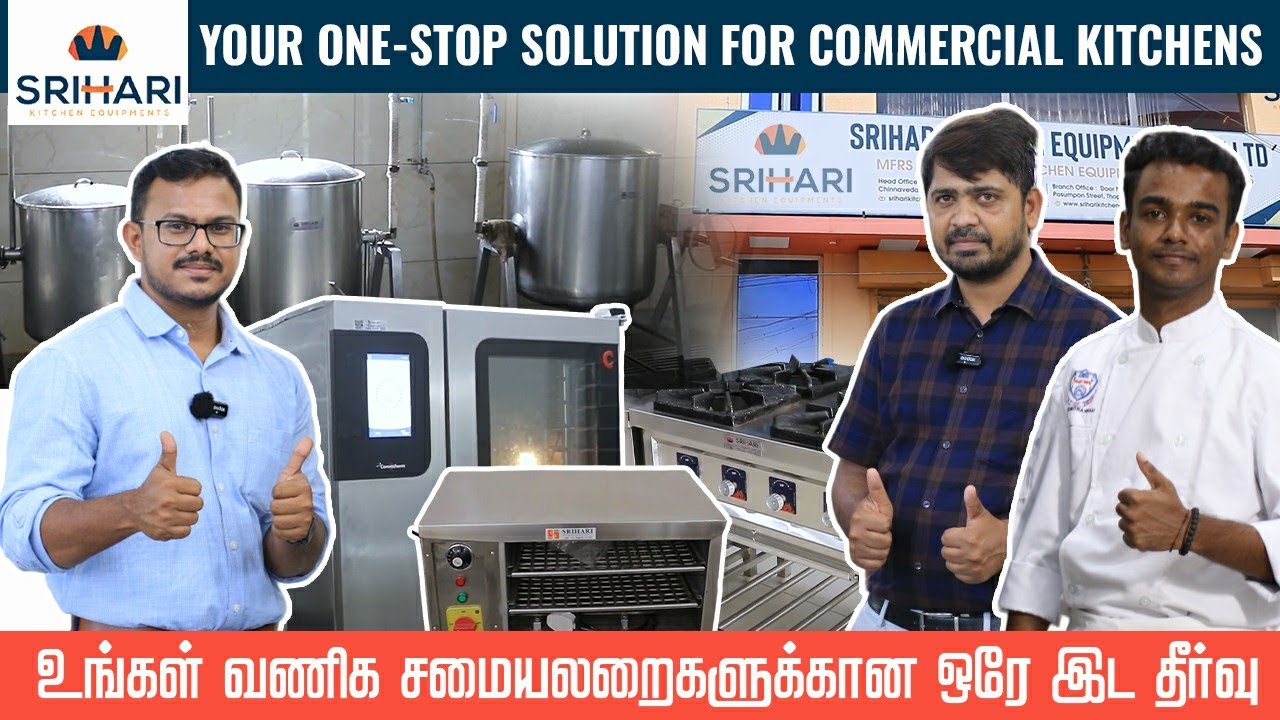 Kitchen Equipments Manufacturing | Commercial Kitchen Setup Demo