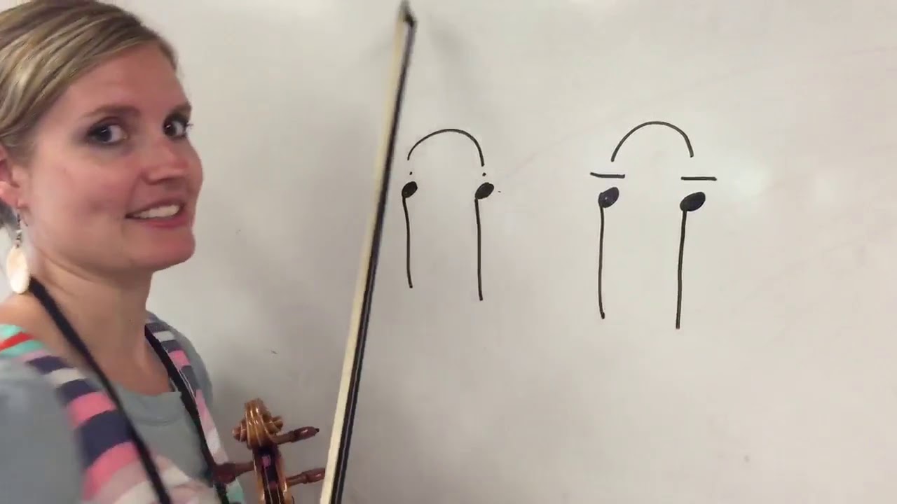Basic difference between dot (staccato) and line (tenuto)