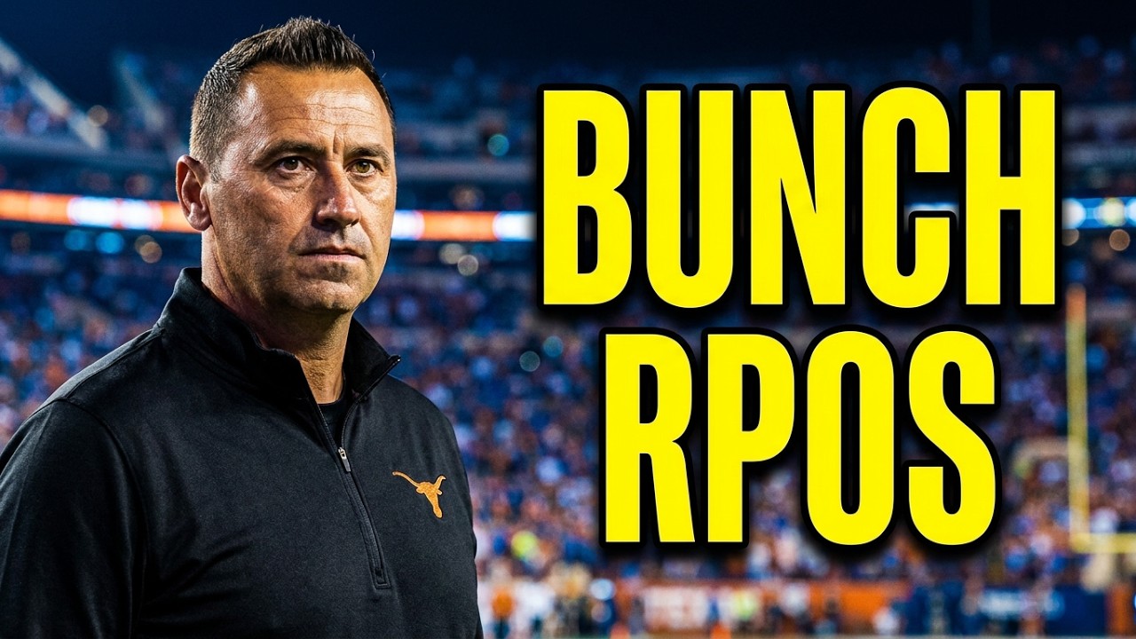 Texas HC Steve Sarkisian - Bunch/Stack Perimeter RPOs