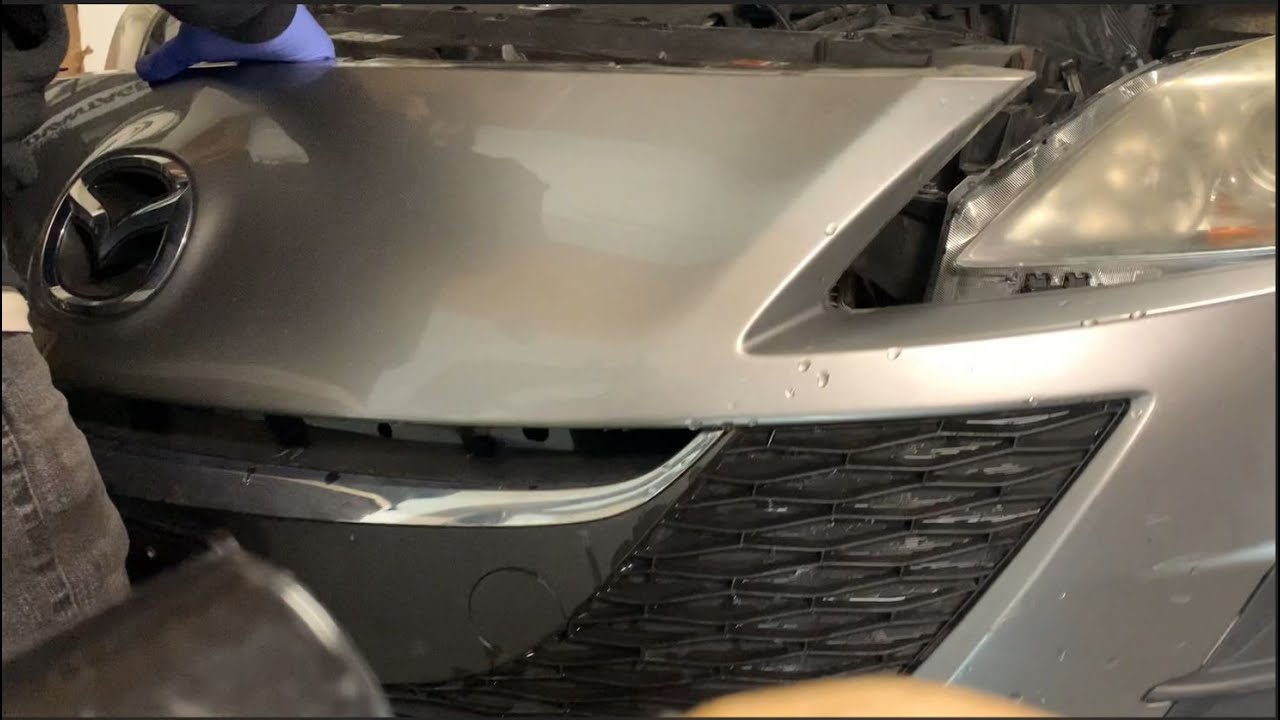 2010 Mazda 3 2nd Gen Front bumper and headlights removal/reinstall