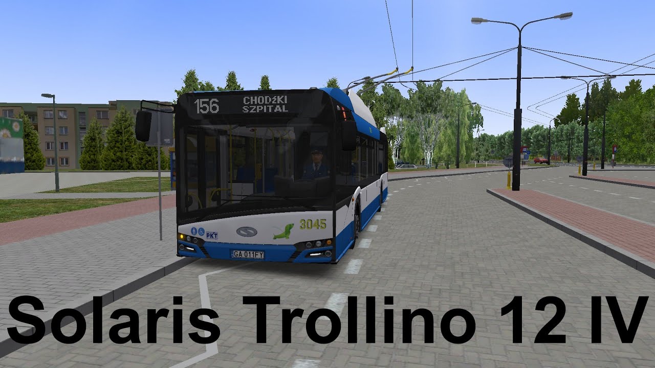 Omsi 2 - Lublin - 156  -  Solaris Trollino 12 IV