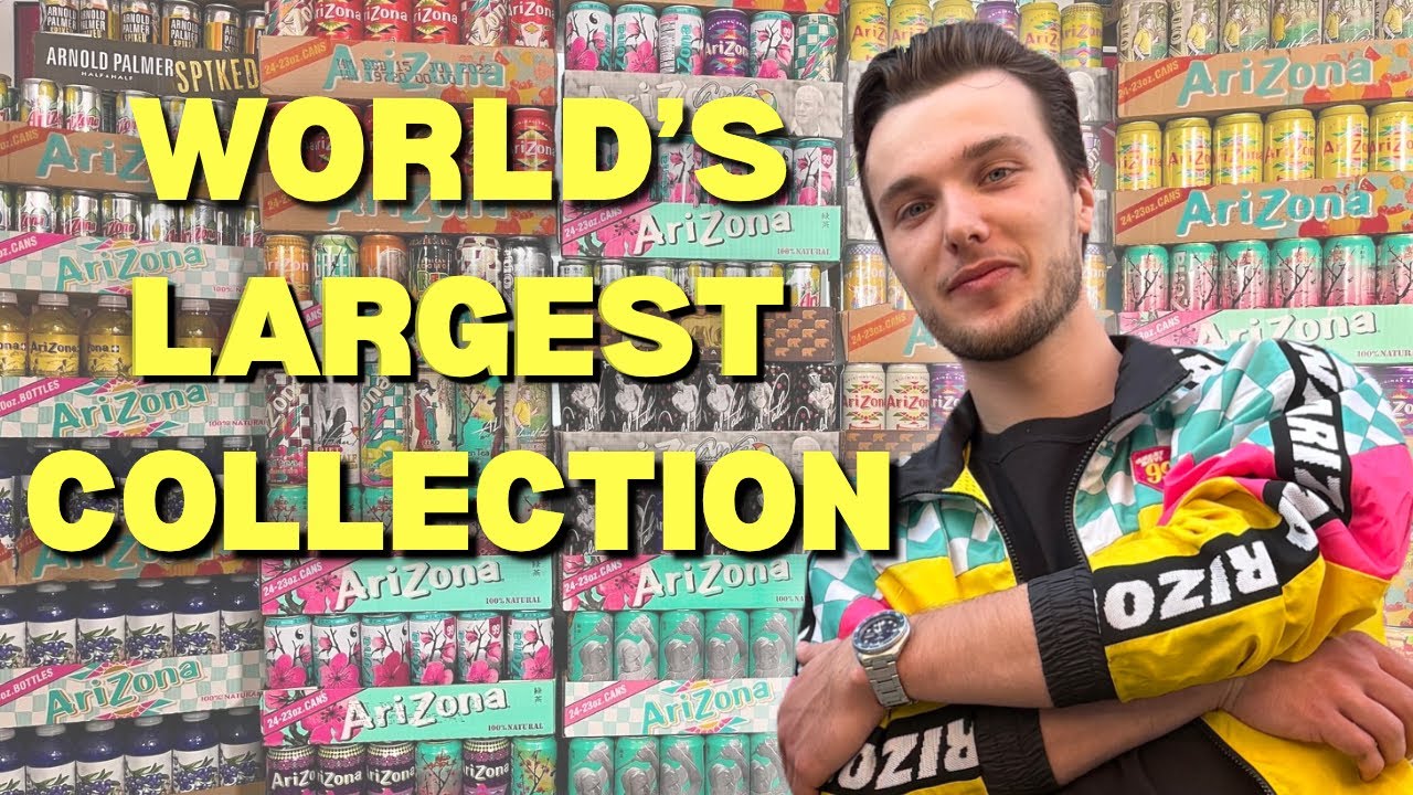 The World’s Largest AriZona Iced Tea Collection | My Entire Collection Tour Part 2