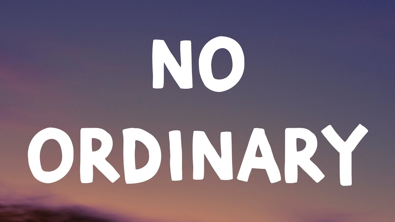 Labrinth - No Ordinary (Lyrics)