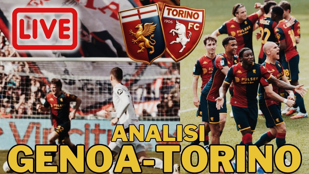 E ORA?❤️💙 GENOA DEVASTANTE! 🔥  Toro travolto | Analisi LIVE del lunedì 🟥🟦