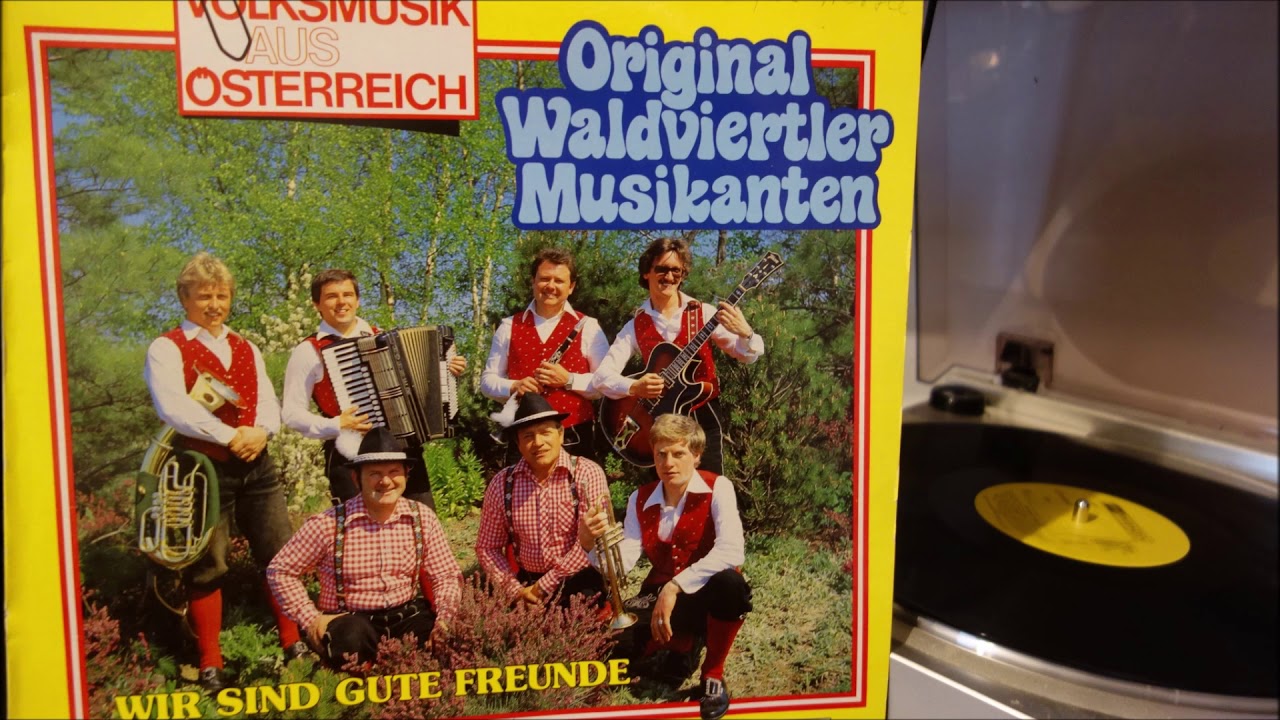 ORIG  WALDVIERTLER  MUSIKANTEN mit der harmonika  tiel 6 LP