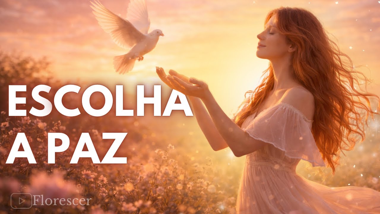 Eu Escolho Paz 🕊️ Afirmações Positivas para Cura Emocional e Paz Interior | Música Feminina