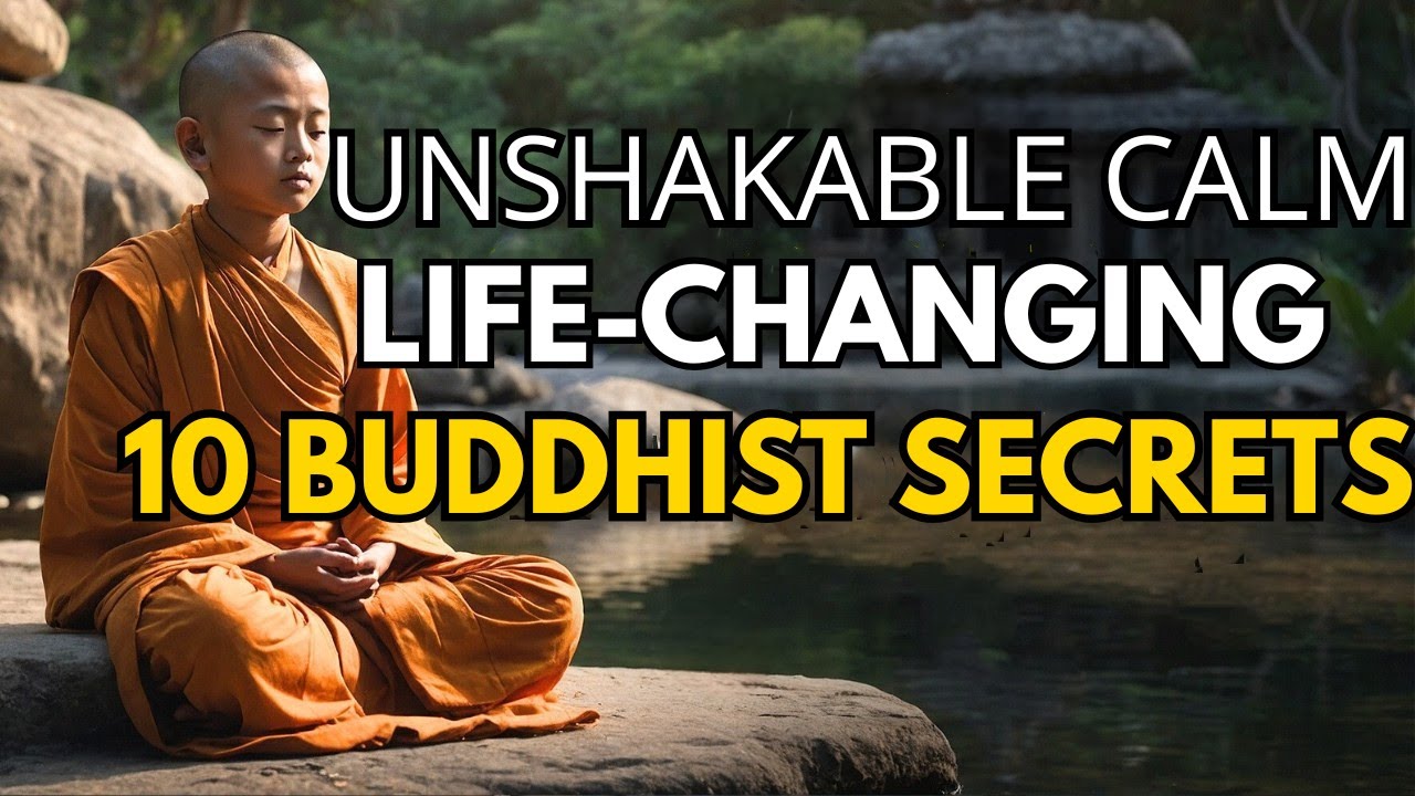 10 Buddhist Secrets to Unshakable Calm | Even in Chaos