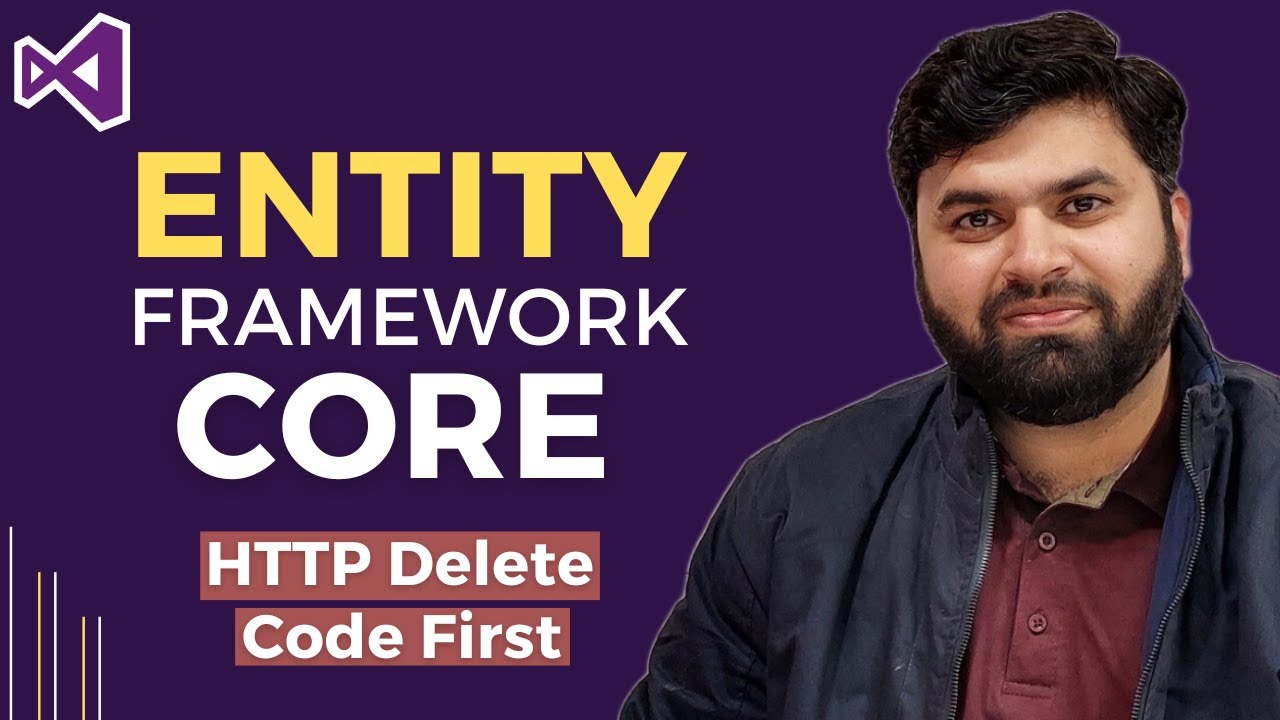 Entityframework Core HttpDelete Asp.net 8 WEB API | For Beginners - Part 4