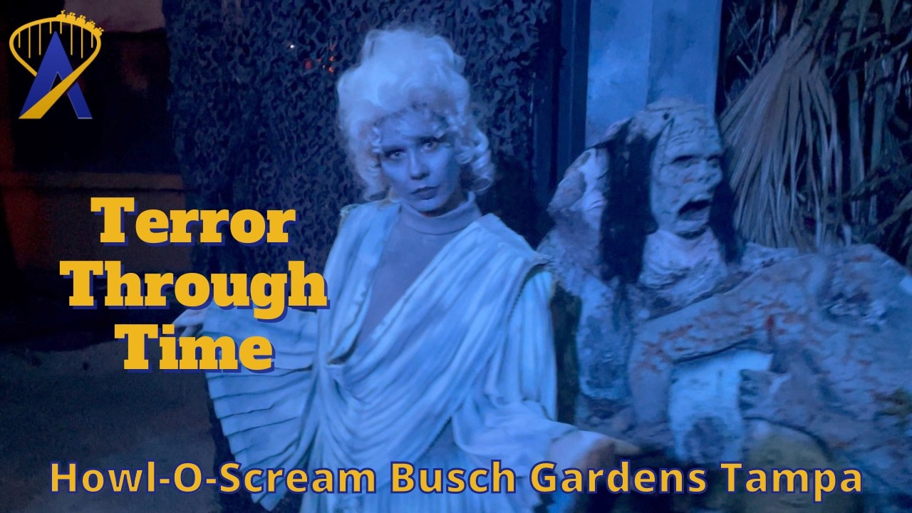 Terror Through TimeScare Zone at Howl-O-Scream 2024 at Busch Gardens Tampa