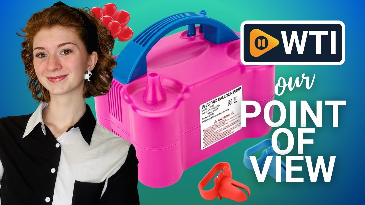 PCFING Electric Air Balloon Pump | Our Point Of View