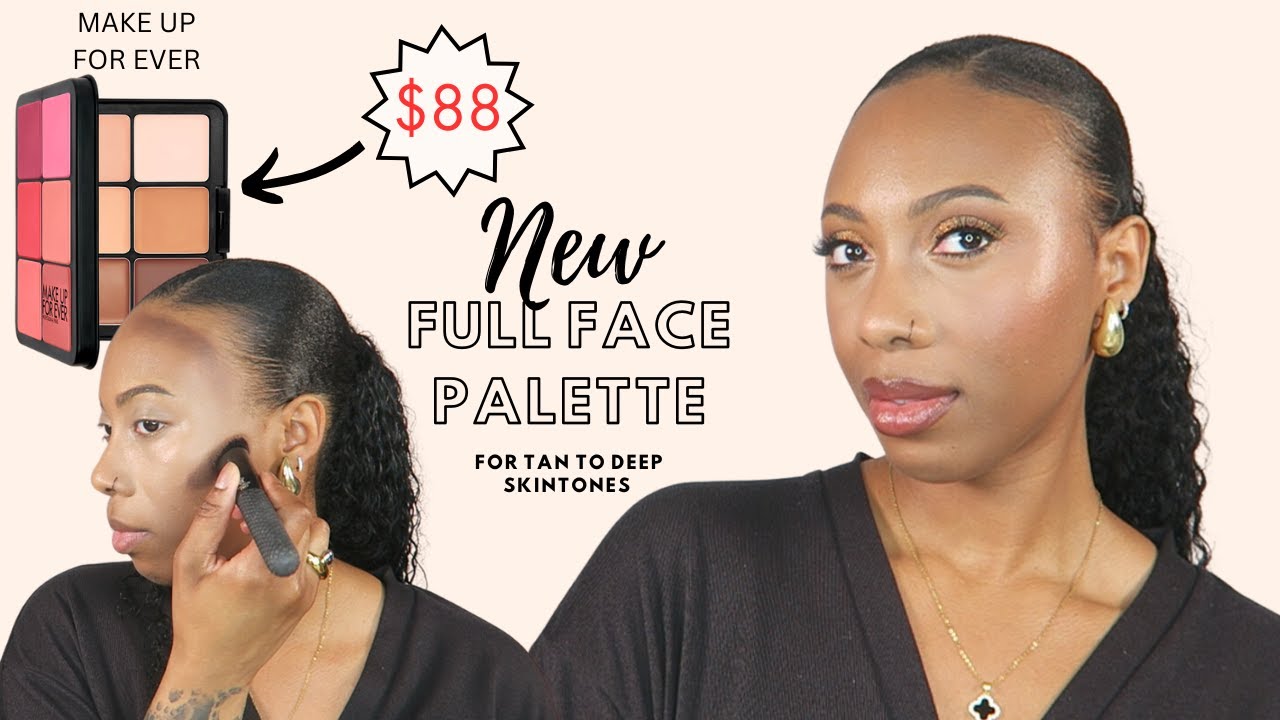NEW! Make Up For Ever HD Skin All-In-One Face Palette | 2024 Release for Tan to Deep Skin Tones