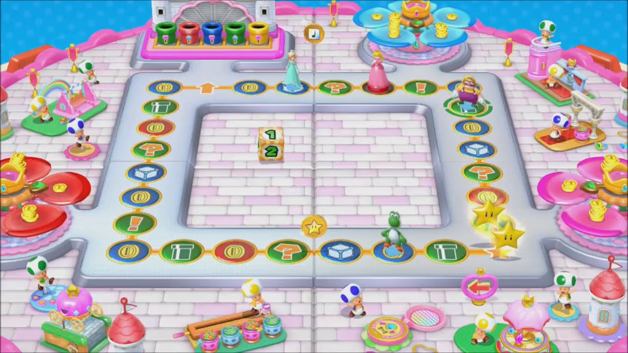 Mario Party 10 - Peach Board (amiibo Party)