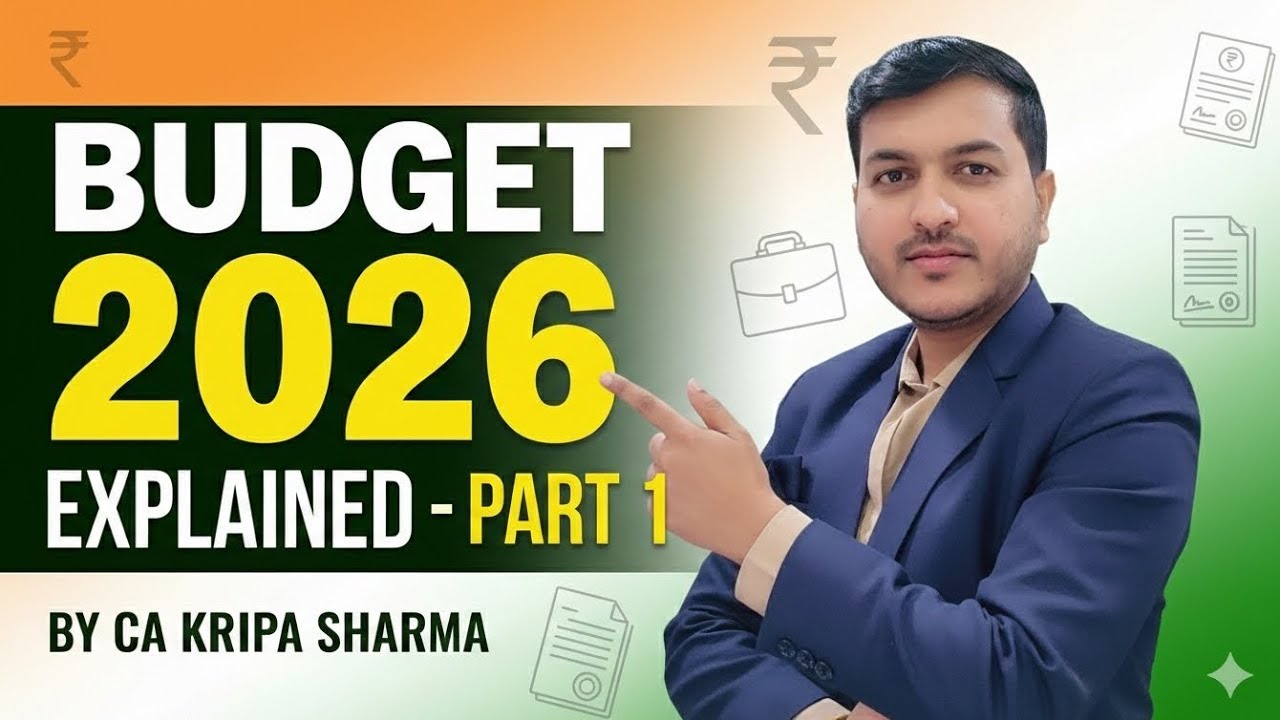 Budget 2026 decoded line-by-line  what they said, what it really means explained by CA Kripa Sharma.