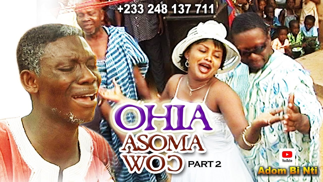 OHIA ASOMA WOO PART 2 #AGYA KOO#NANA AMA MCBROWN#PORTIA ASARE BOATENG,BERNARD ADUSE POKU#MIRACLE