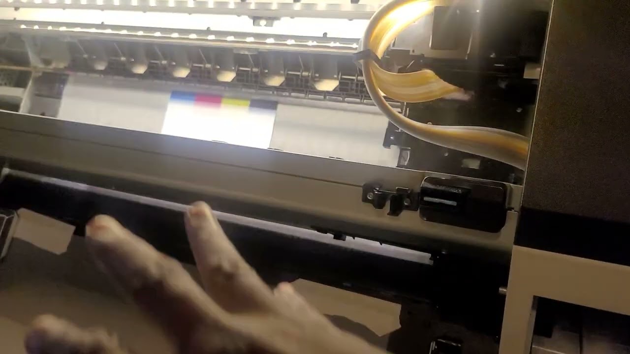 Daily preparation before printing with Epson P7890 P6000 P7900 FYI