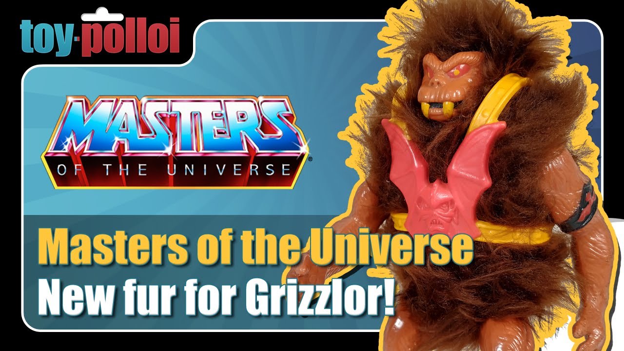 Новый мех для винтажного MOTU Grizzlor — Toy Polloi